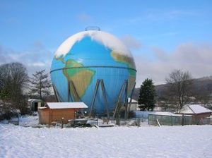 Gasometer-Globus in Wetter-Wengern